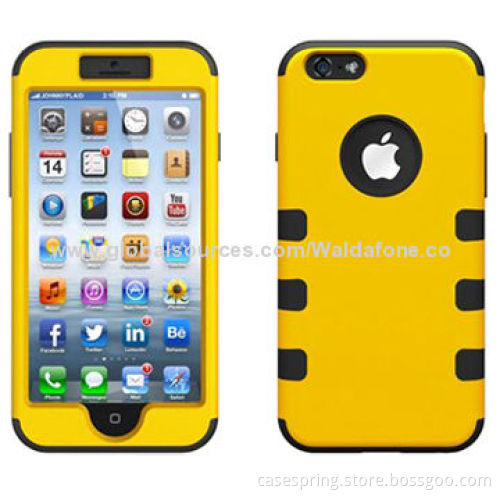 Hybrid Case for iPhone 6, Triple Mobile Shell